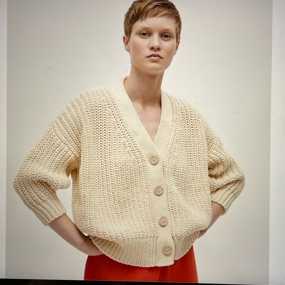 Babaa Cardigan no18 Natural